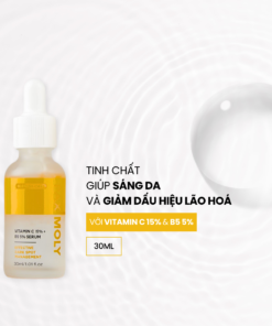 Độc Quyền Deal - Serum Pax Moly Vitamin C 15% và Vitamin B5 5% 30ml 2 4