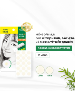 Miếng Dán Mụn Tan Xẹp Mụn Hiệu Quả Elaband Hydro Dot Tea Tree 3 19