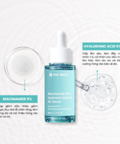 Flash Sale Serum Pax Moly Niacinamide 5% và Hyaluronic Acid 5% 50ml 3