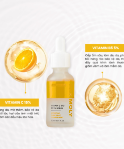 Độc Quyền Deal - Serum Pax Moly Vitamin C 15% và Vitamin B5 5% 30ml 3 4