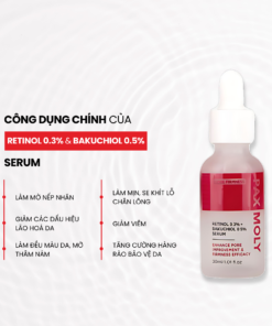 Độc Quyền Deal - Serum Pax Moly Retinol 0.3% và Bakuchiol 0.5% - Dung Tích 30ml 4 5