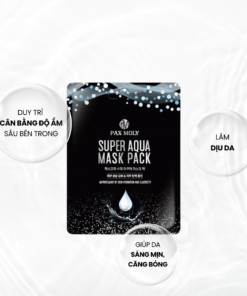 Flash Sale Mặt Nạ Dưỡng Ẩm Sâu PAX MOLY Super Aqua Hộp 10 Miếng 4 6