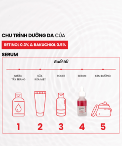 Độc Quyền Deal - Serum Pax Moly Retinol 0.3% và Bakuchiol 0.5% - Dung Tích 30ml 5 5