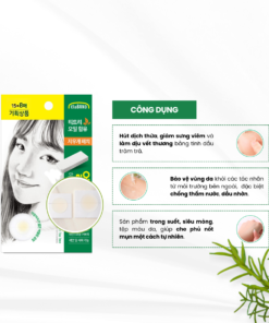 Miếng Dán Mụn Tan Xẹp Mụn Hiệu Quả Elaband Hydro Dot Tea Tree 5 6