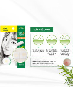 Miếng Dán Mụn Tan Xẹp Mụn Hiệu Quả Elaband Hydro Dot Tea Tree 6