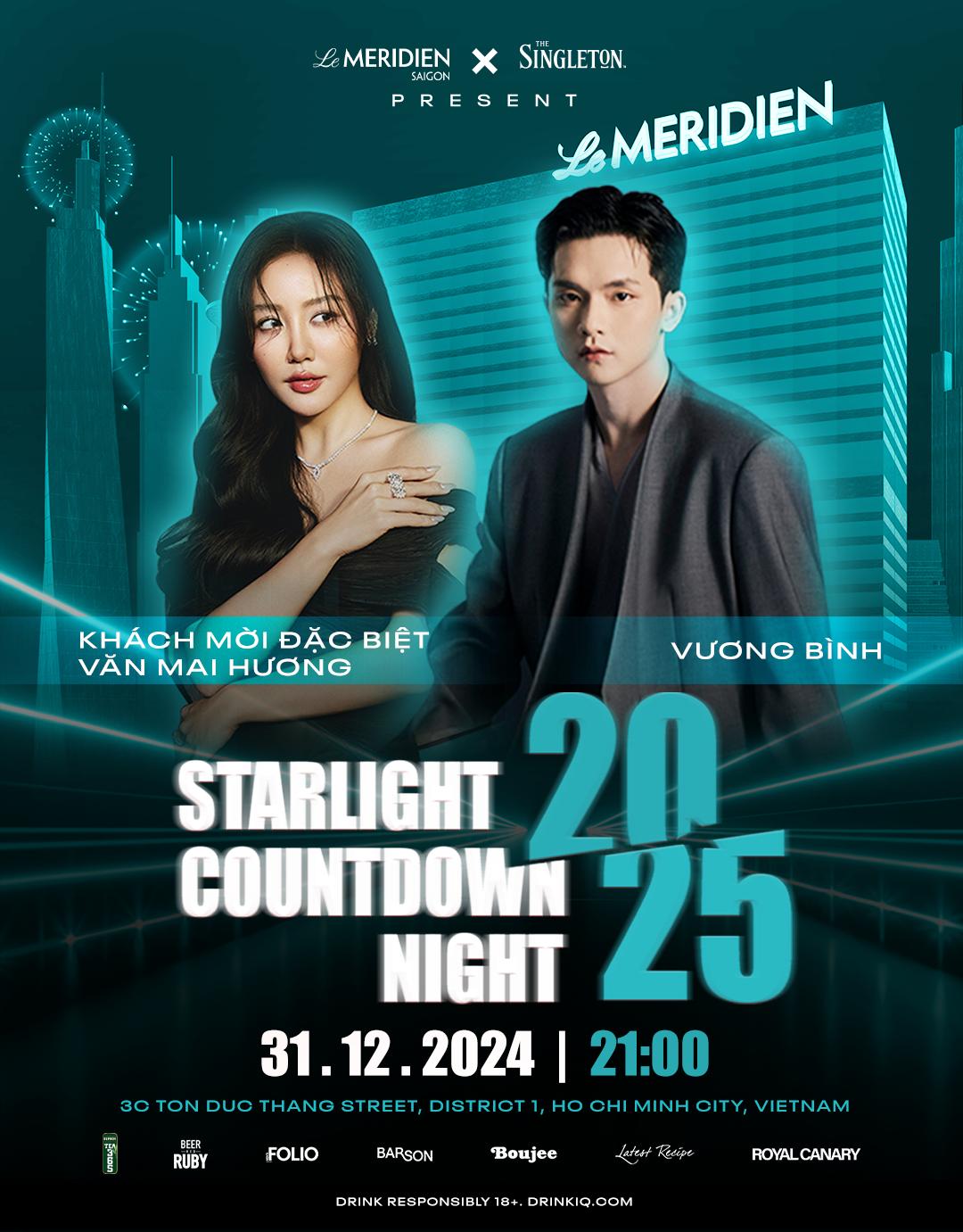 Văn Mai Hương cháy hết mình tại sân khấu Countdown của Le Méridien Saigon x Red Ruby: “Starlight Countdown Night 2025”- Ảnh 5.