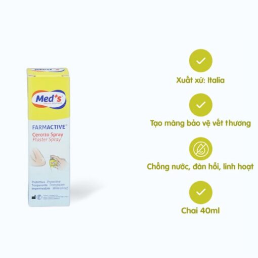 Farmactive Spray - Xịt Bảo Vệ Vết Thương Hiệu Quả 40ml - Hình ảnh 3