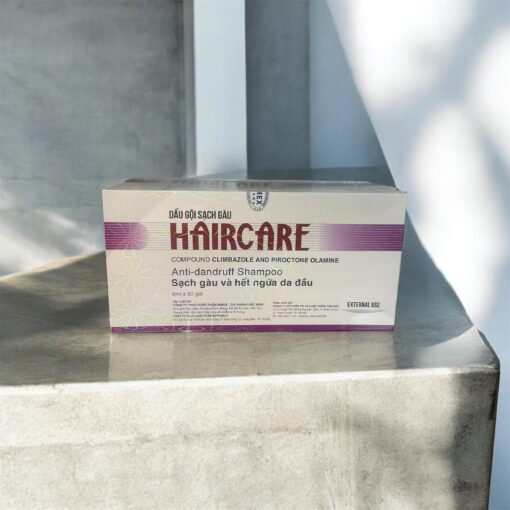 Haircare Dầu Gội - Ngăn Gàu, Vảy Nến, Viêm Da Tiết Bã Hiệu Quả - Hộp 50 gói x 6ml - Hình ảnh 3