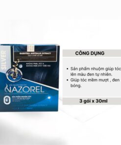 Dầu Nhuộm Đen Tóc Nazorel - Tiện Lợi, Hiệu Quả (3 Gói X 30ml) Nazorel daunhuomden mocbeauty 001 1