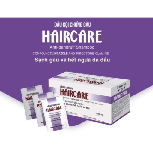 Haircare Dầu Gội - Ngăn Gàu, Vảy Nến, Viêm Da Tiết Bã Hiệu Quả - Hộp 50 gói x 6ml