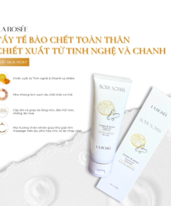 Tẩy Tế Bào Chết Toàn Thân La Rosée - Tinh Nghệ & Chanh 200g tay te bao chet