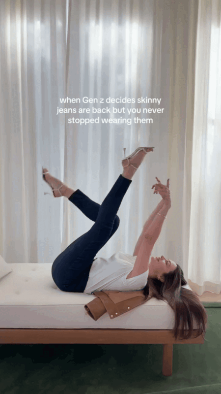 "Bà tổ skinny jeans" hiện lên và nói 1 câu khiến Gen Z đứng hình ba to skinny jeans hien len va noi 1 cau khien gen z dung hinh