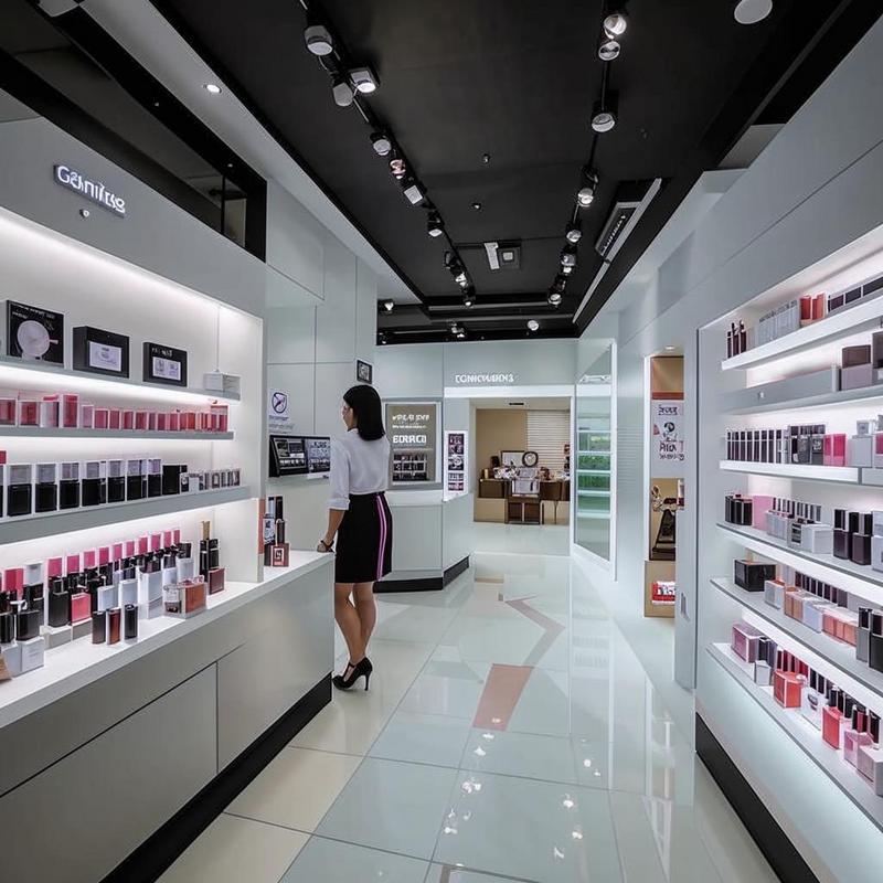Mộc Beauty Bình Định: mỹ phẩm chính hãng, không gian mua sắm.