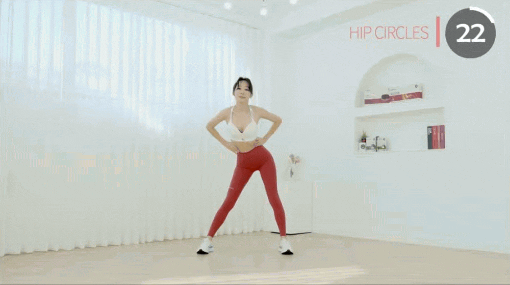 Bài tập siết mỡ bụng nhanh nhất, chị em có thể tập tại nhà: Động tác lắc eo cho hiệu quả bất ngờ- Ảnh 5. Bài tập siết mỡ bụng nhanh nhất, chị em có thể tập tại nhà: Động tác lắc eo cho hiệu quả bất ngờ- Ảnh 5.