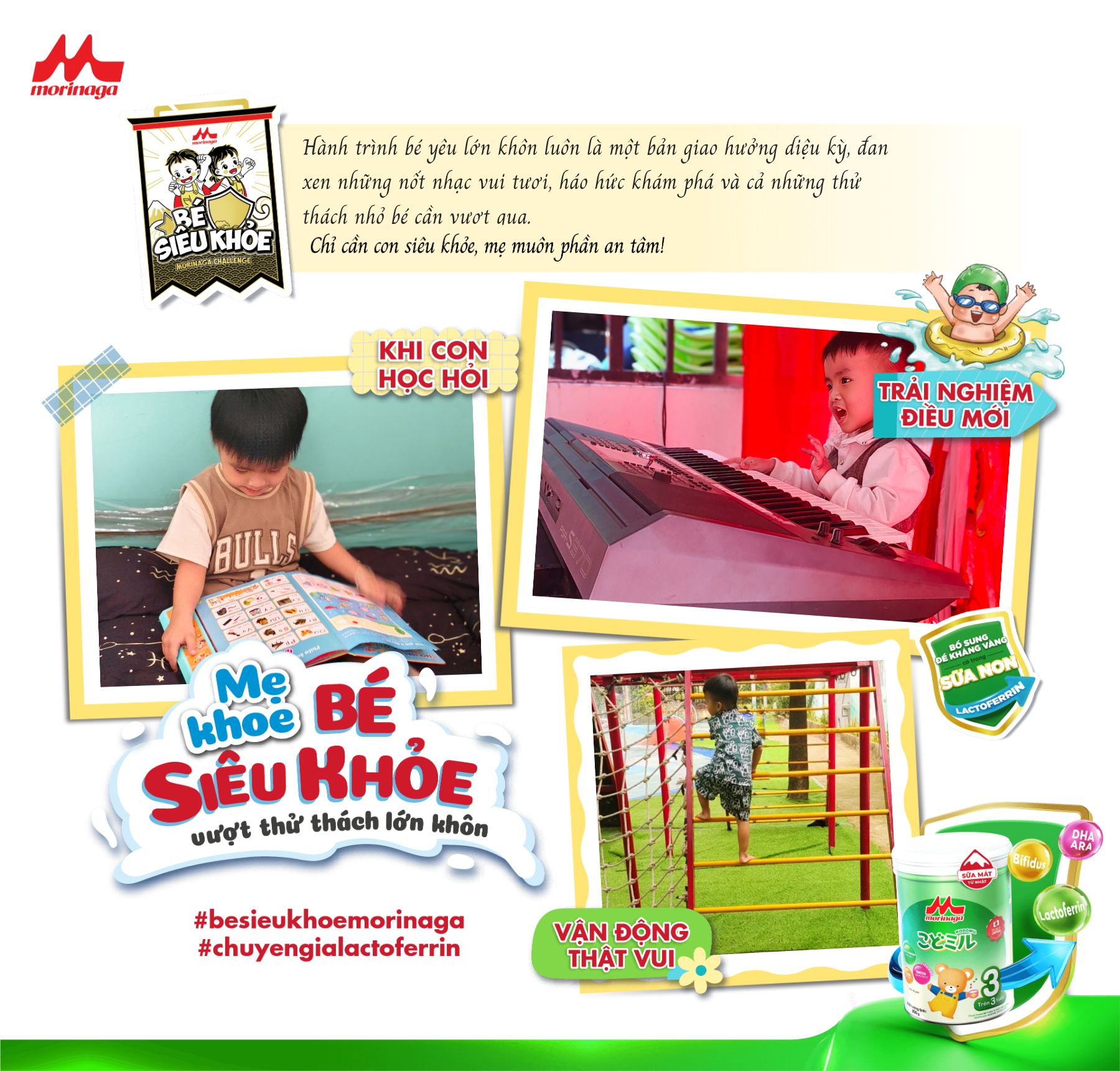 Bé yêu nhà Mâu Thủy đã nhận được huy chương siêu khỏe từ Morinaga, còn con của mẹ thì sao?- Ảnh 3. Bé yêu nhà Mâu Thủy đã nhận được huy chương siêu khỏe từ Morinaga, còn con của mẹ thì sao?- Ảnh 3.
