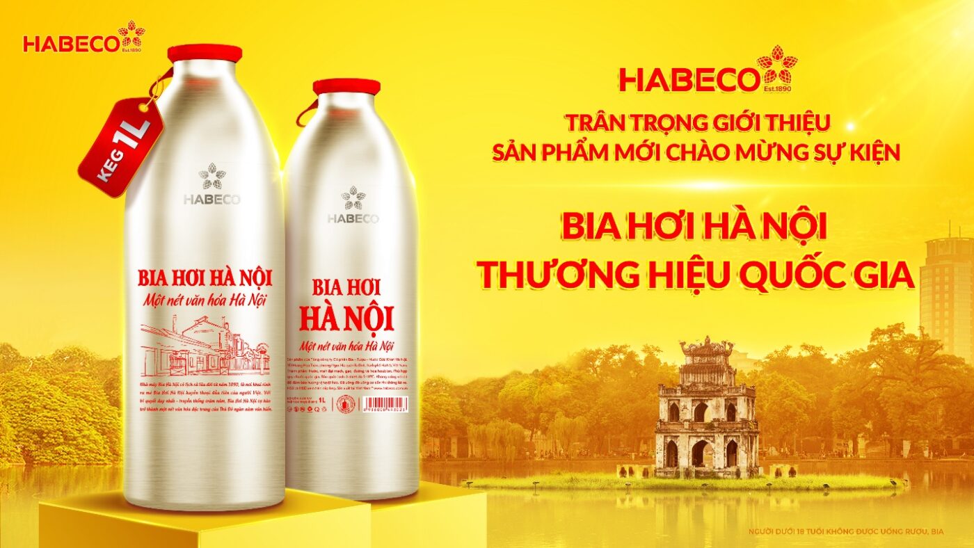 Bia Hơi Hà Nội ra mắt sản phẩm mới – KEG 1L: khẳng định vị thế Thương Hiệu Quốc Gia bia hoi ha noi ra mat san pham moi keg 1l khang dinh vi the thuong hieu quoc gia
