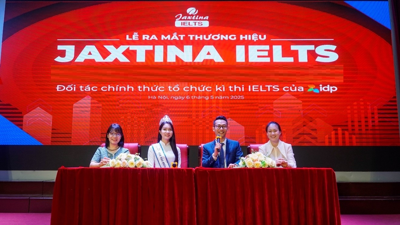 Jaxtina ra mắt thương hiệu Jaxtina IELTS: Khẳng định cam kết "chắc suất vào đại học" với band điểm 7.5+ 1 Jaxtina ra mắt thương hiệu Jaxtina IELTS: Khẳng định cam kết "chắc suất vào đại học" với band điểm 7.5+ jaxtina ra mat thuong hieu jaxtina ielts khang dinh cam ket chac suat vao dai hoc voi band diem 7 5