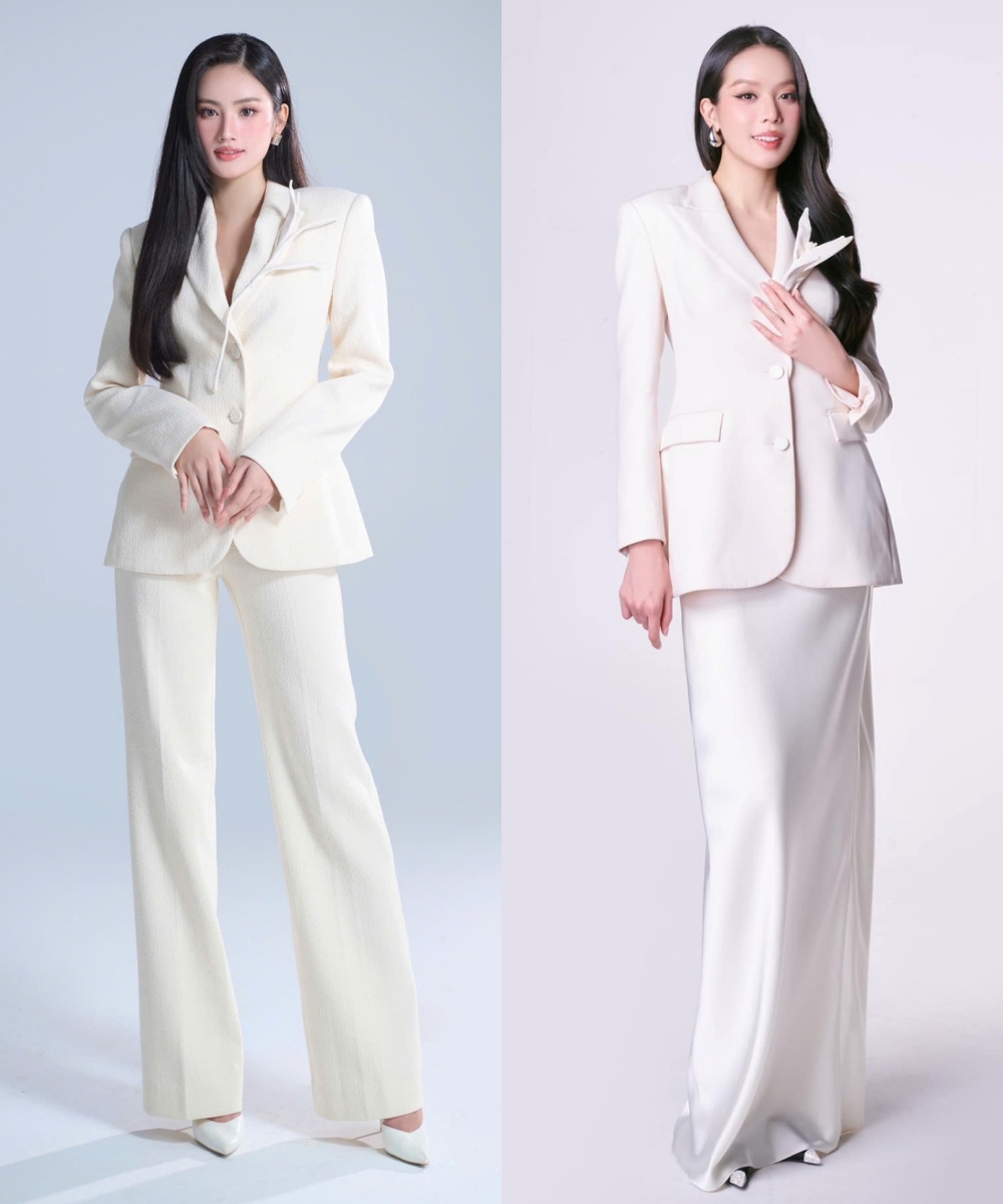 Ý Nhi xin vía Hoa hậu Thanh Thủy, diện cùng 1 thiết kế khi chinh chiến quốc tế- Ảnh 10. Ý Nhi xin vía Hoa hậu Thanh Thủy, diện cùng 1 thiết kế khi chinh chiến quốc tế- Ảnh 10.