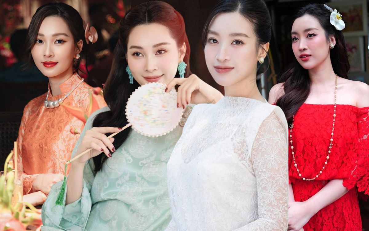 2 nàng Hậu làm dâu hào môn: Người chăm diện áo dài chuẩn phu nhân, người chuộng lên đồ tối giản đẹp mê- Ảnh 1. 2 nàng Hậu làm dâu hào môn: Người chăm diện áo dài chuẩn phu nhân, người chuộng lên đồ tối giản đẹp mê- Ảnh 1.