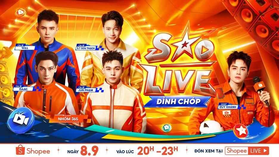 Shopee Sao Live Đỉnh Chóp tháng 9 đánh dấu màn tái hợp đỉnh cao của 365DABAND shopee sao live dinh chop thang 9 danh dau man tai hop dinh cao cua 365daband