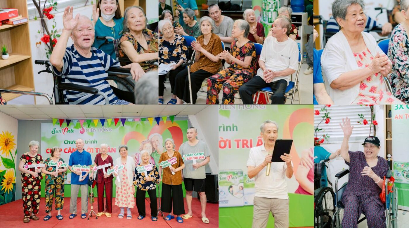 Sunmate lan tỏa tri ân tại Viện dưỡng lão Diên Hồng 1 Sunmate lan tỏa tri ân tại Viện dưỡng lão Diên Hồng sunmate lan toa tri an tai vien duong lao dien hong