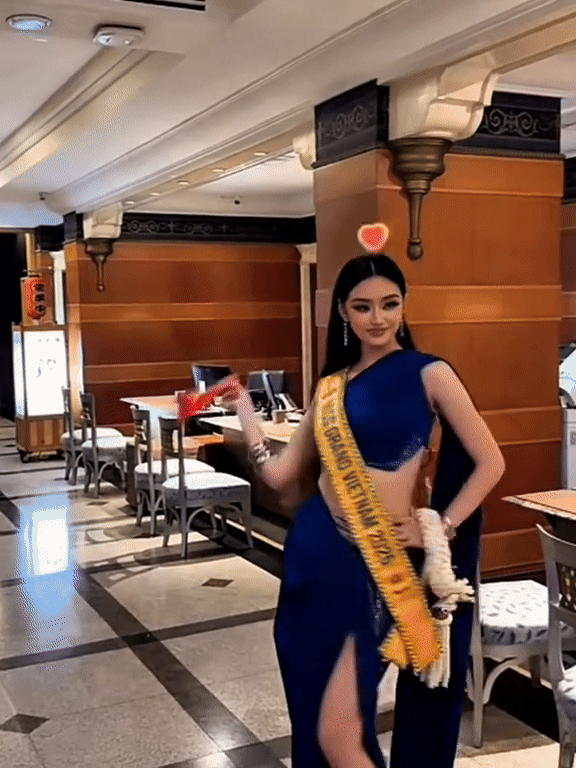 Miss Grand Yến Nhi hết bị chê, còn được so sánh với Thuỳ Tiên- Ảnh 2. Miss Grand Yến Nhi hết bị chê, còn được so sánh với Thuỳ Tiên- Ảnh 2.