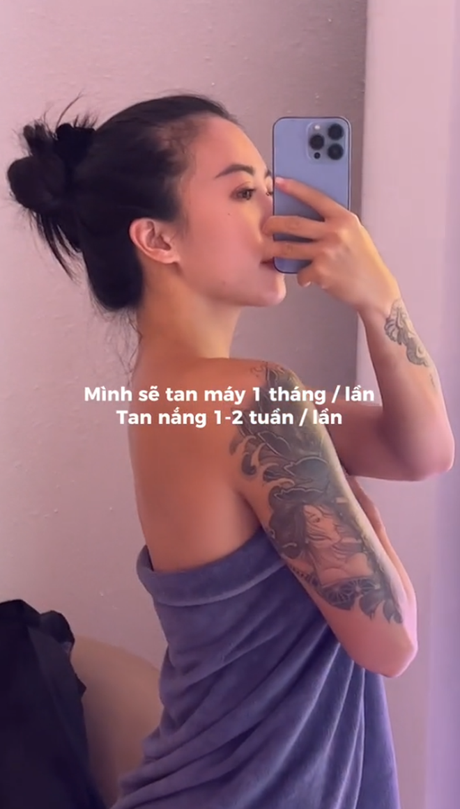 Phương Ly từ da trắng thành nâu quá nhanh, phương pháp nào làm được như vậy?- Ảnh 6. Phương Ly từ da trắng thành nâu quá nhanh, phương pháp nào làm được như vậy?- Ảnh 6.