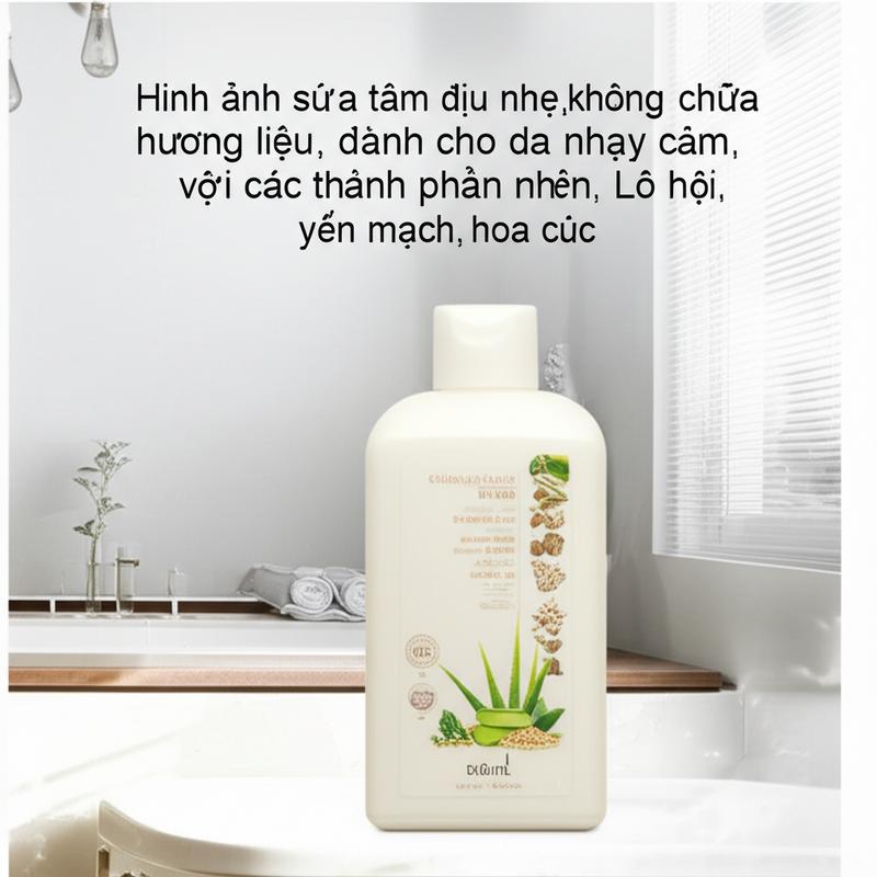 Sữa tắm cho da nhạy cảm 2026: Bí quyết chọn và dùng đúng cách sua tam cho da nhay cam bi quyet chon dung cach